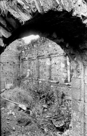 KILMALKEDAR ARCH AND NORTH ARCADING OF NAVE